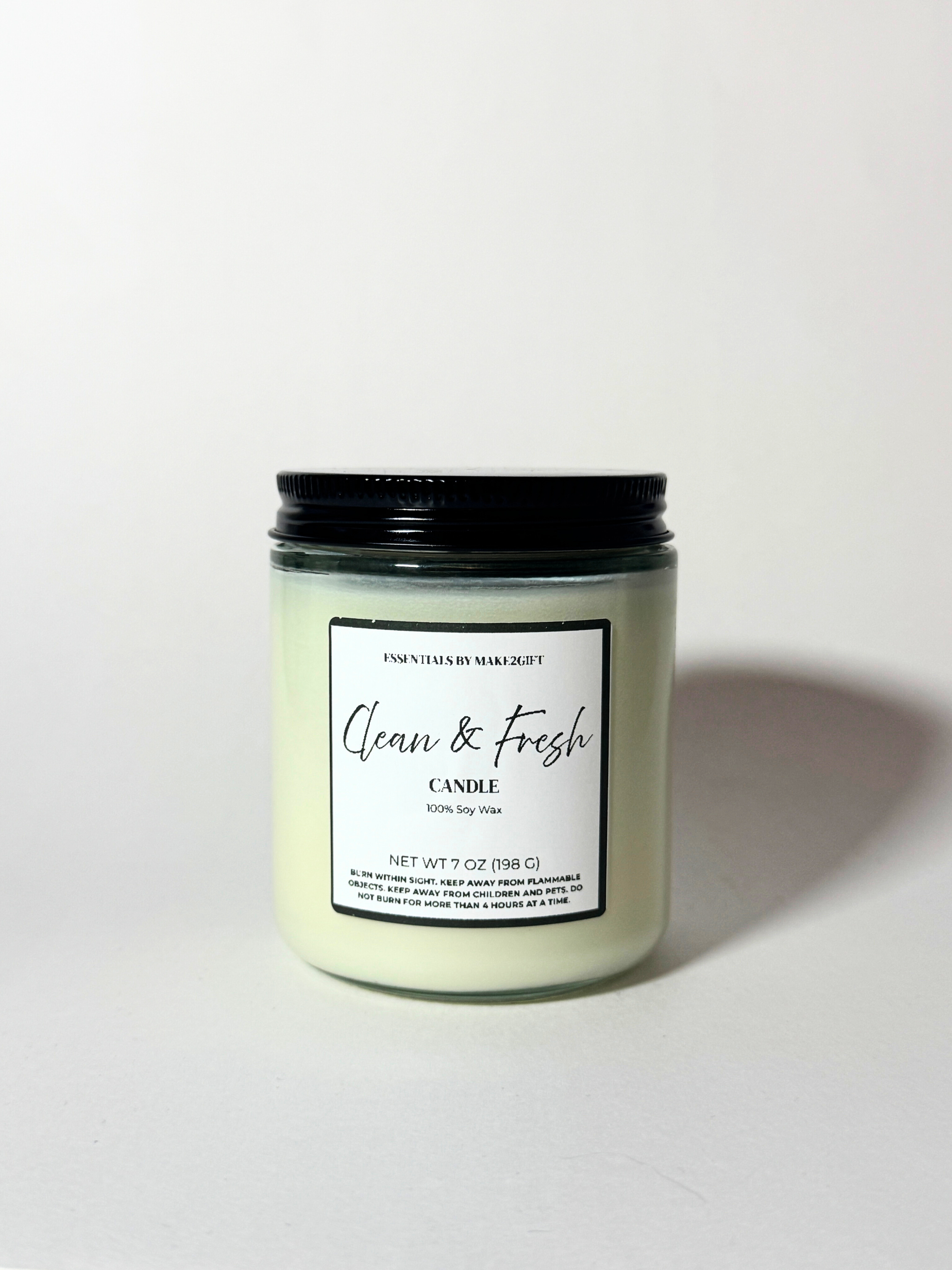7 oz 100% Soy Wax Candle