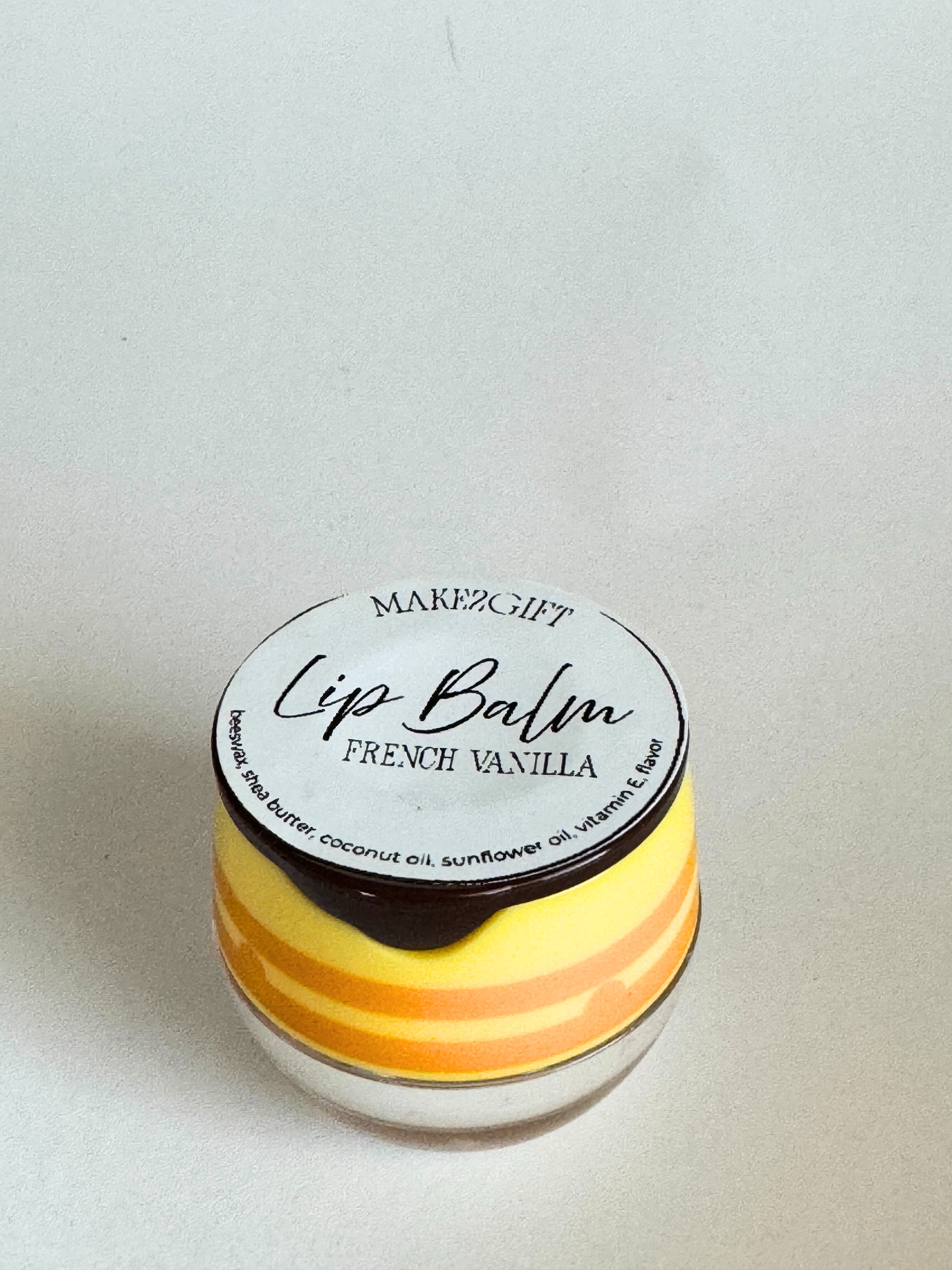 Lip Balm with Honey Comb Applicator