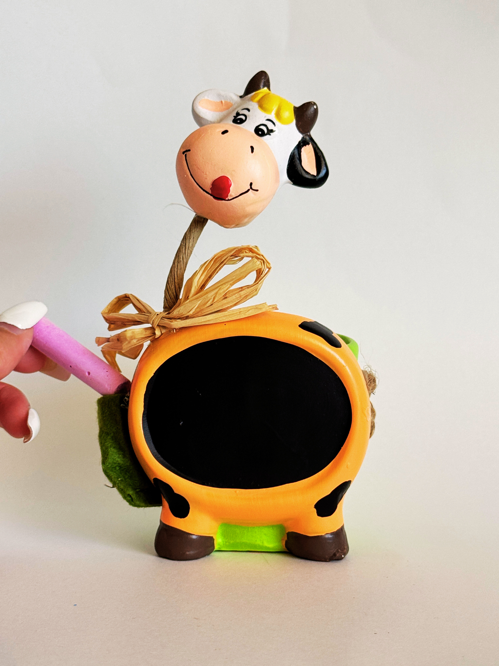 Decorative Pot - Cute Cow